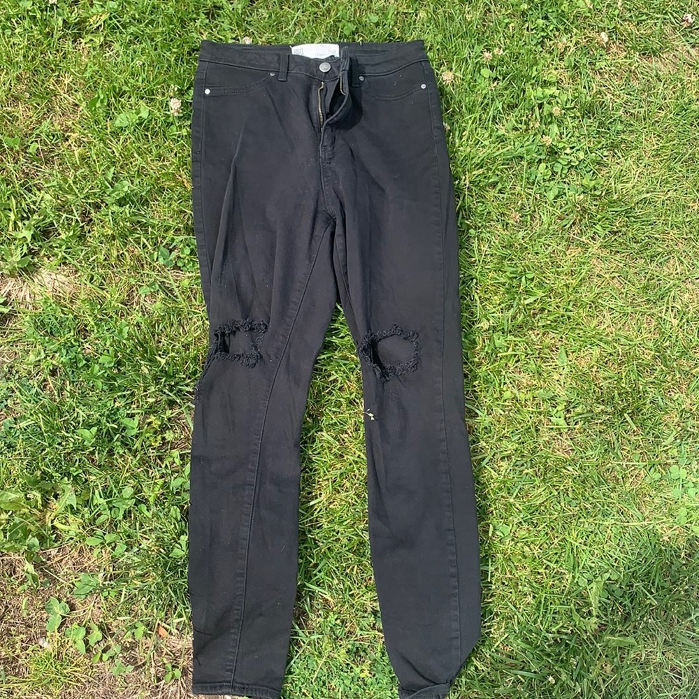 Black Ripped Jeans